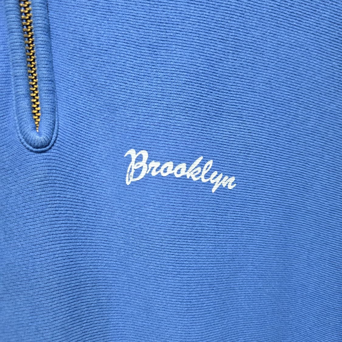 챔피온 Brooklyn 블루 반집업 맨투맨  상품이미지6