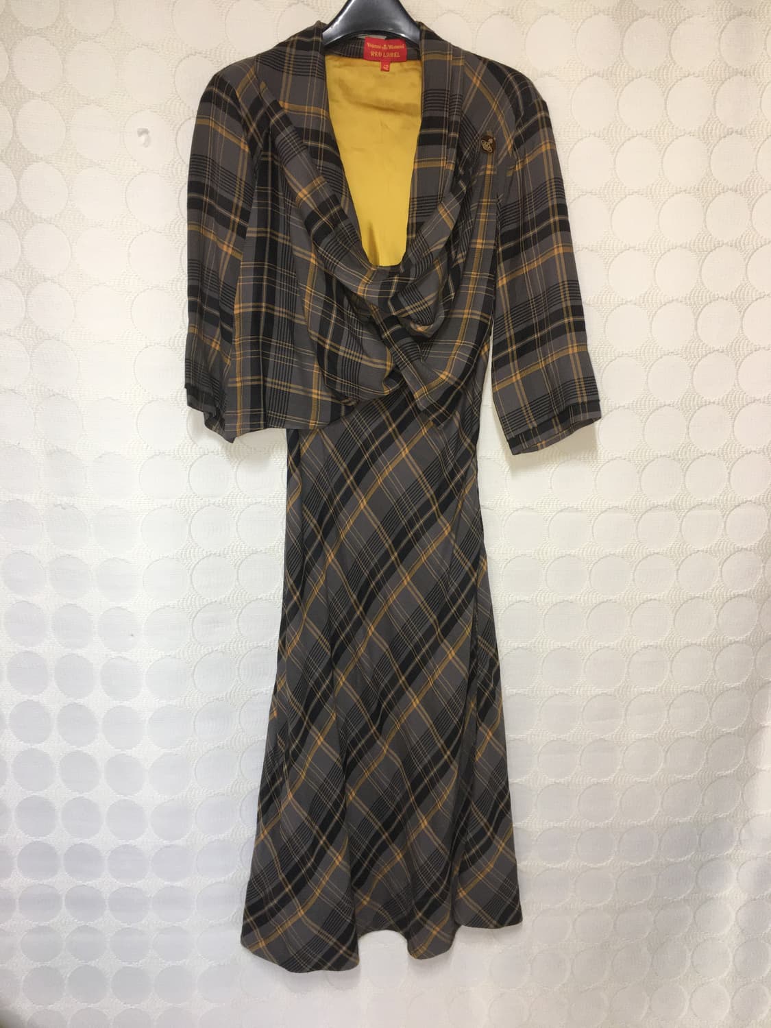 vivienne westwood체크 원피스 상품이미지3