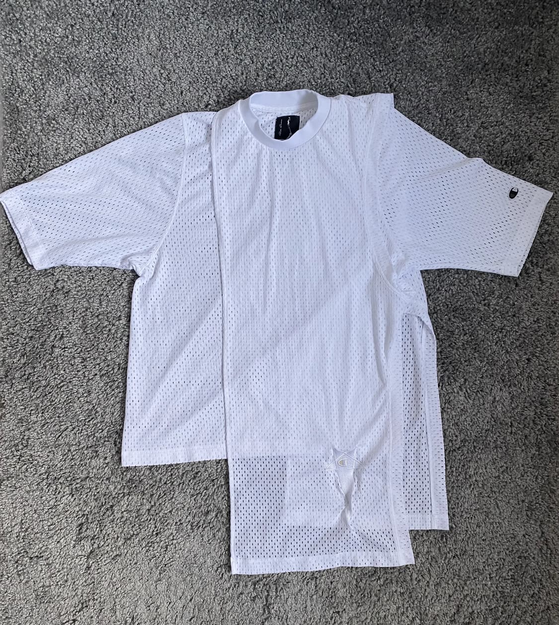 rick owens x champion mesh layered Tshir 상품이미지2