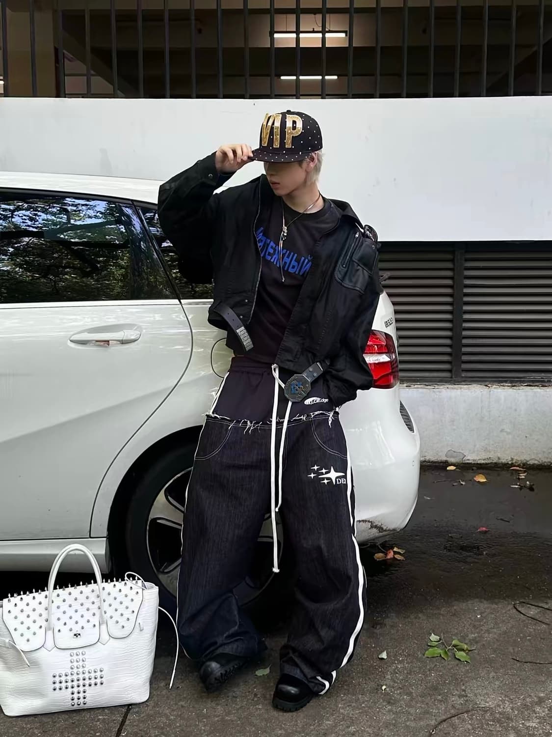스트릿 트랙 데님 팬츠 상품이미지3