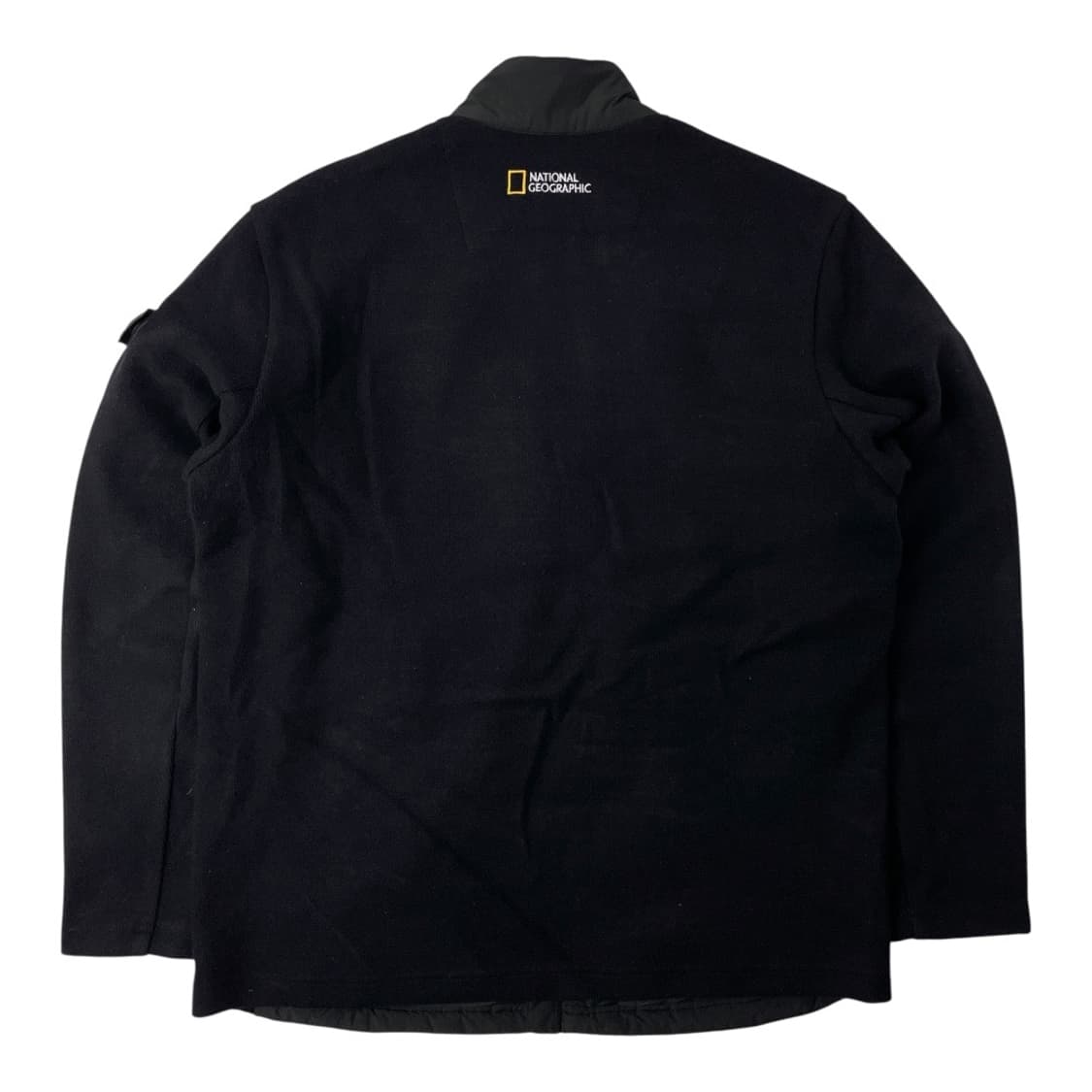 내셔널지오그래픽 블랙 패딩 니트 짚업 자켓 XL 상품이미지2