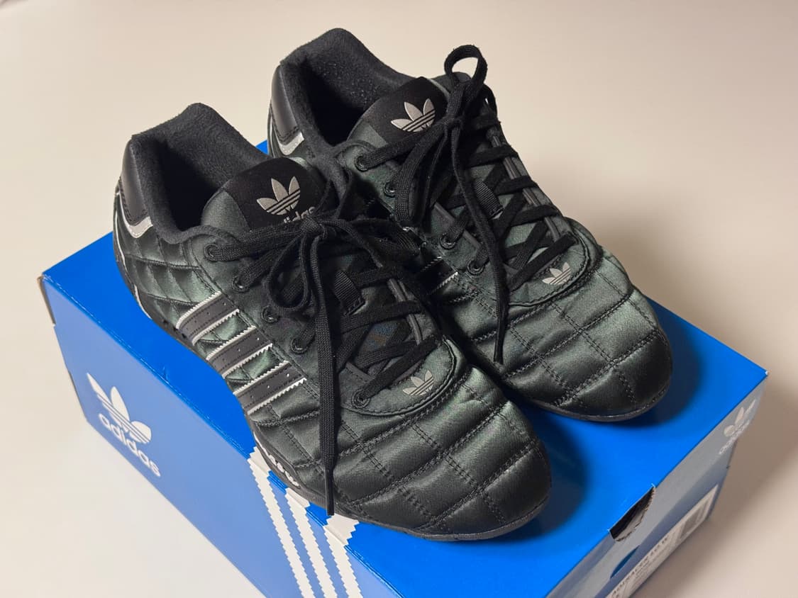 [235] 아디다스 아디레이서 로우 블랙 실버 메탈릭 상품이미지1