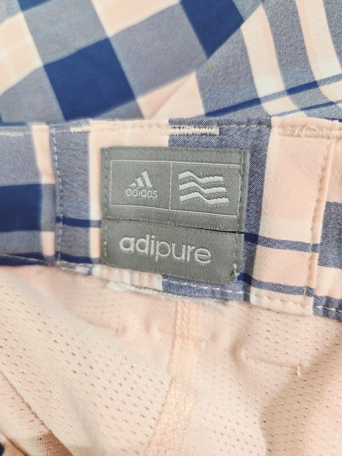 아디다스 아디퓨어. 골프 체크 스커트 상품이미지7