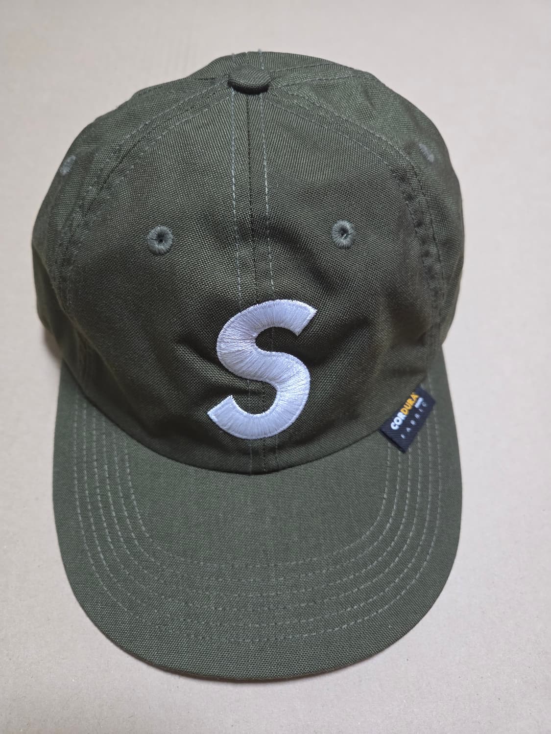 Supreme Cordura S Logo 6 Panel Cap 상품이미지1