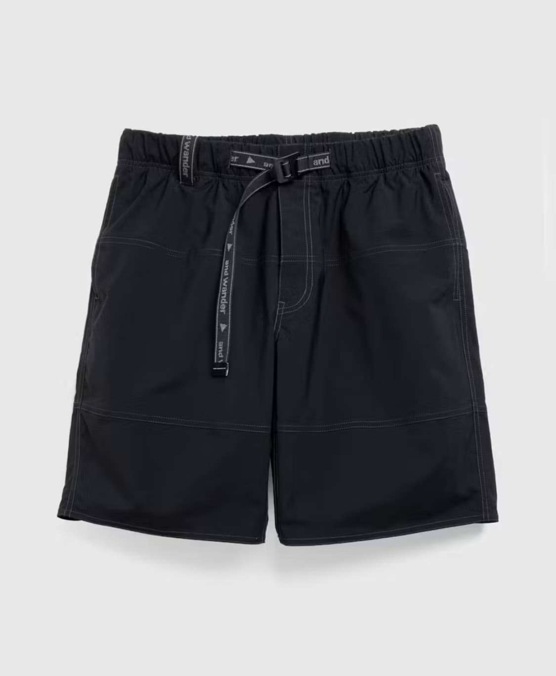 앤드원더 웨이브 쇼츠 블랙 XL 상품이미지1