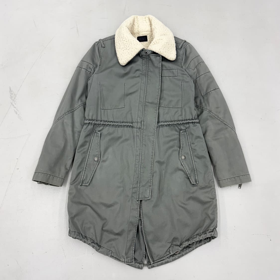 디젤 밀리터리 피쉬테일 야상 점퍼 자켓 상품이미지2