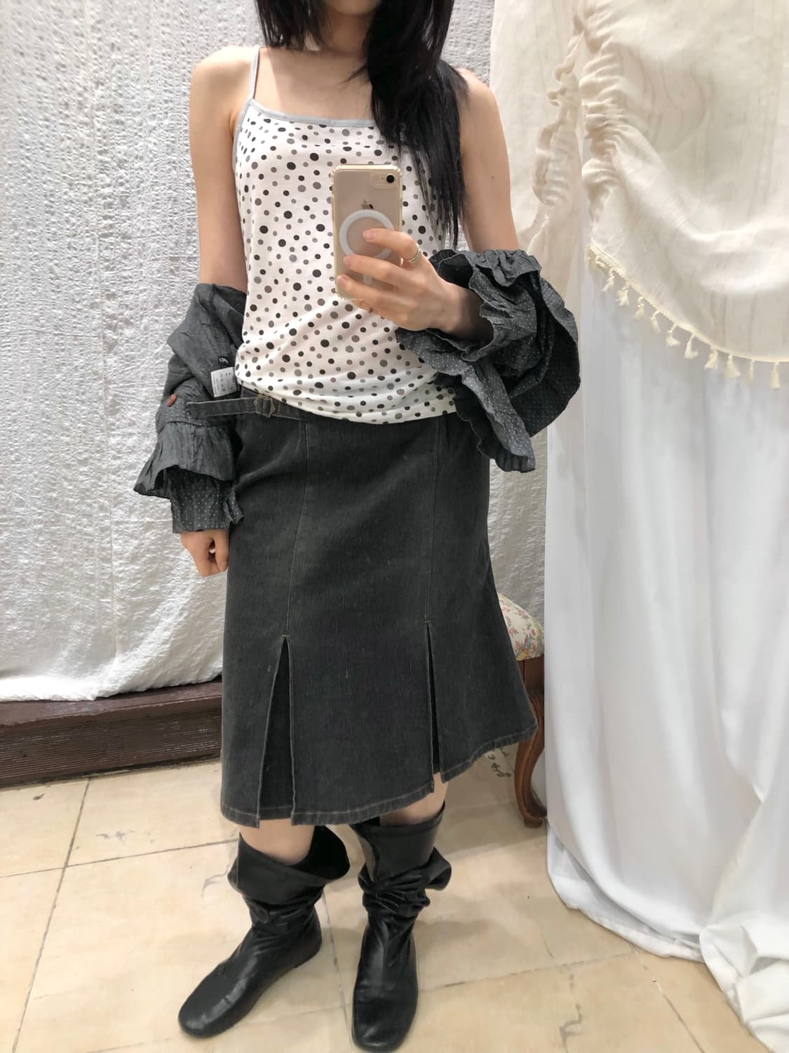Midnight Buckle Midi 상품이미지3