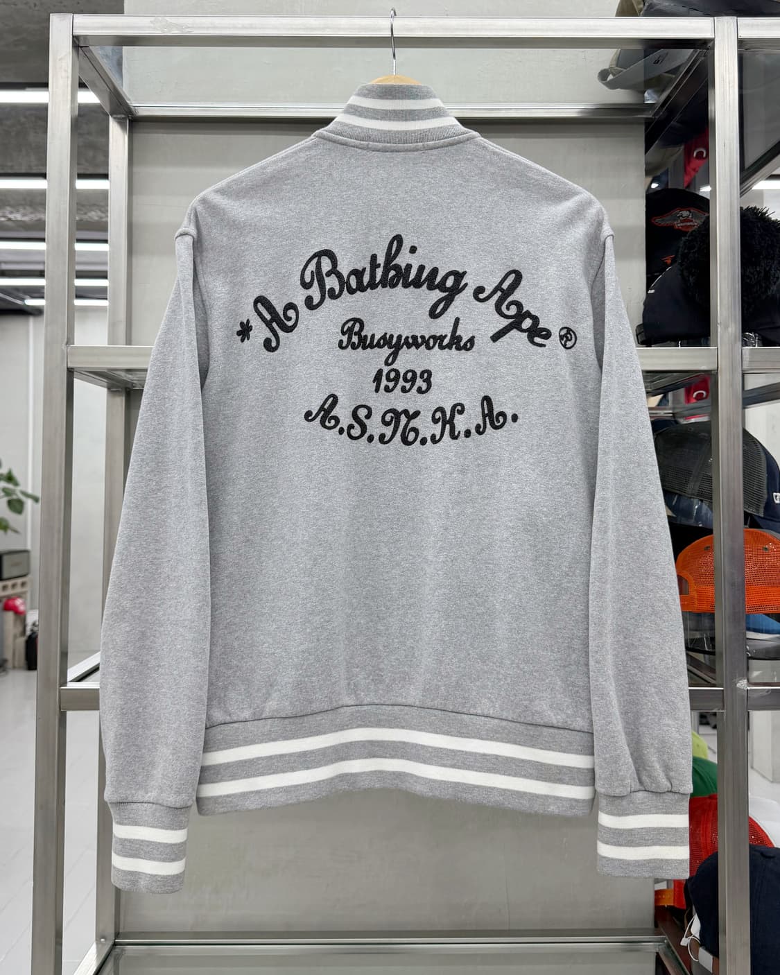 베이프 스타 00s OG 스웻 스타디움 자켓 상품이미지5