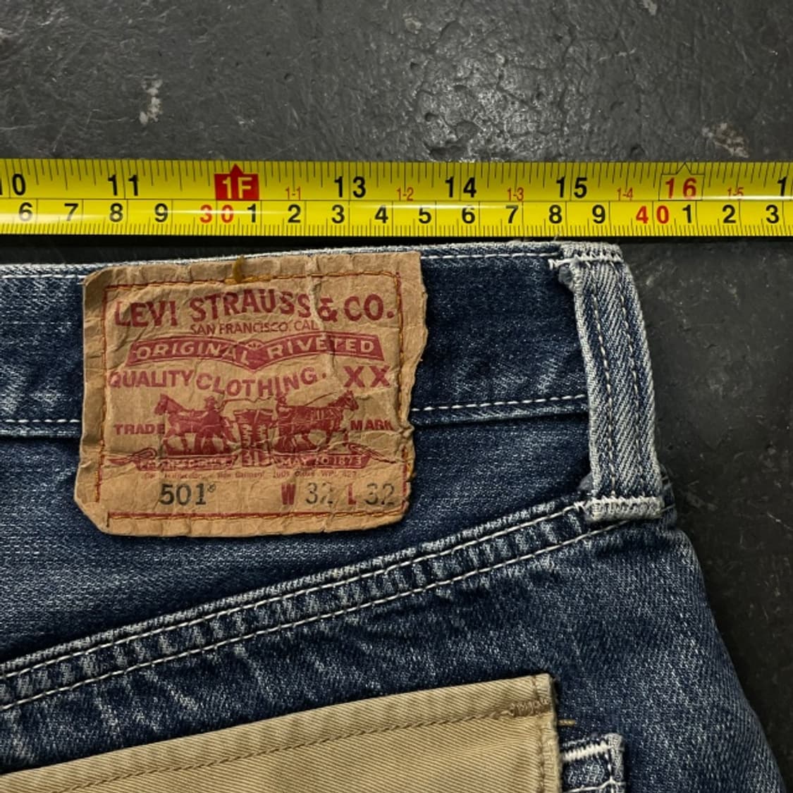 32 리바이스 501 빅포켓 청바지 상품이미지9