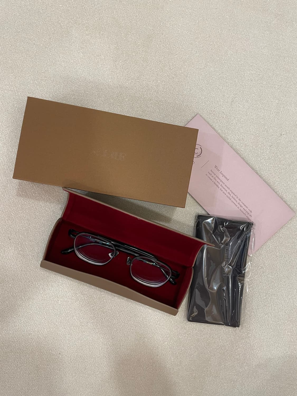 ACCRUE / 어쿠르 Caine_MB 블랙 티타늄 안경 상품이미지3