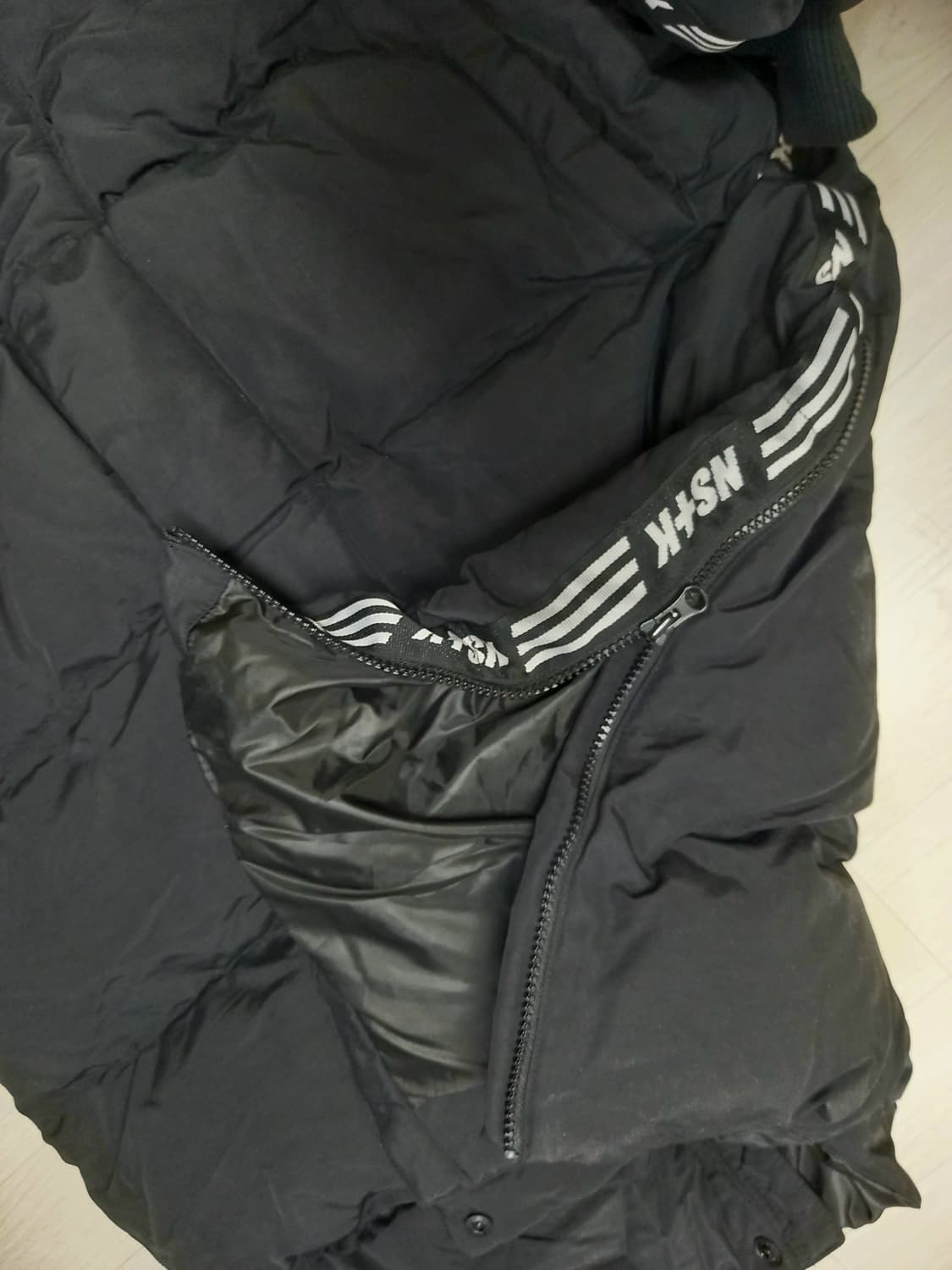 새상품 네스티킥 후드 롱패딩-키163이상 상품이미지5