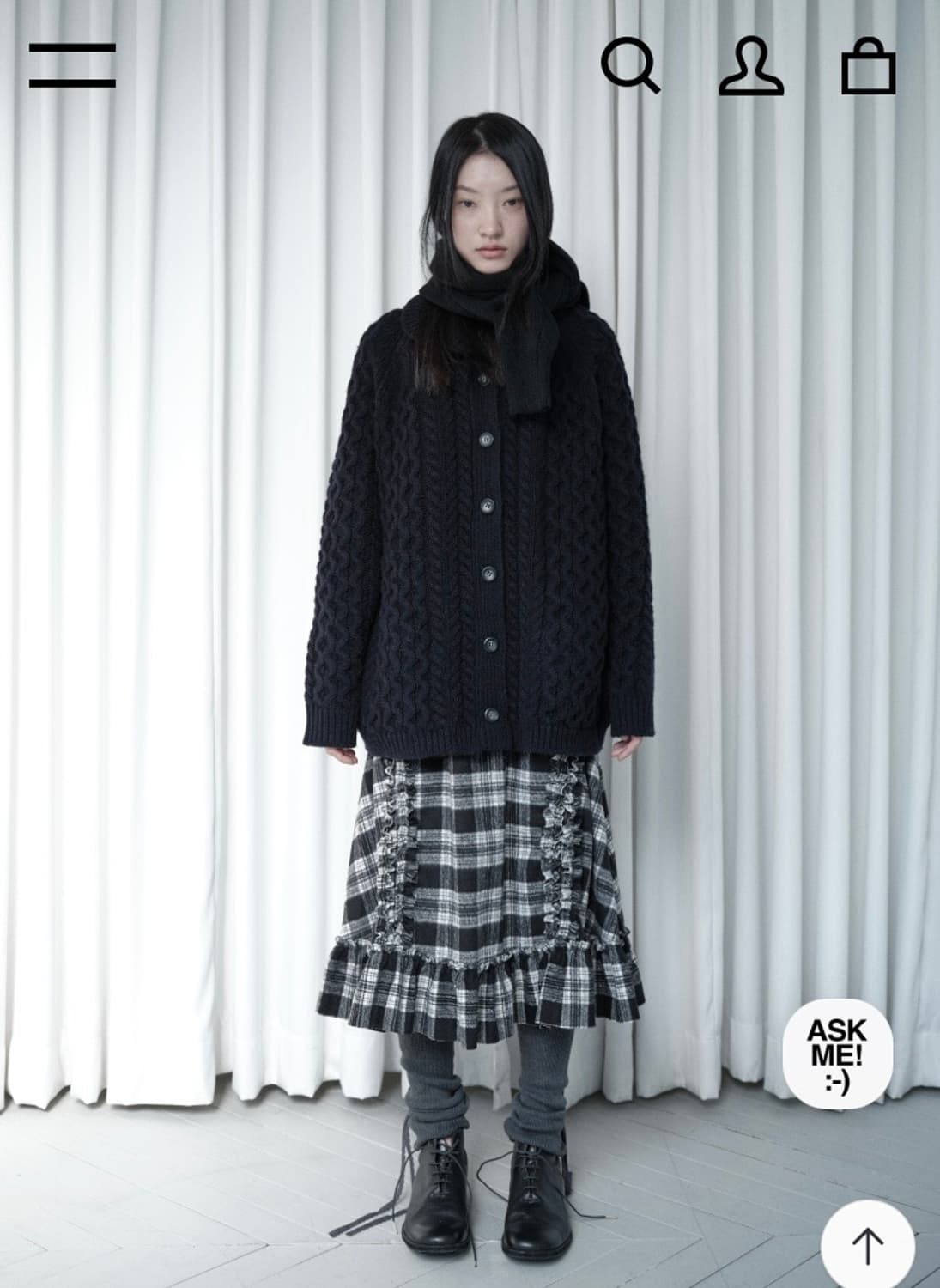 생긴스튜디오 울 가디건 상품이미지1