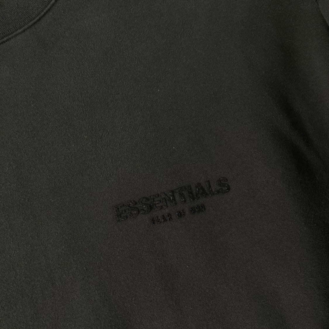 100 피오갓 에센셜 백로고 맨투맨 상품이미지3