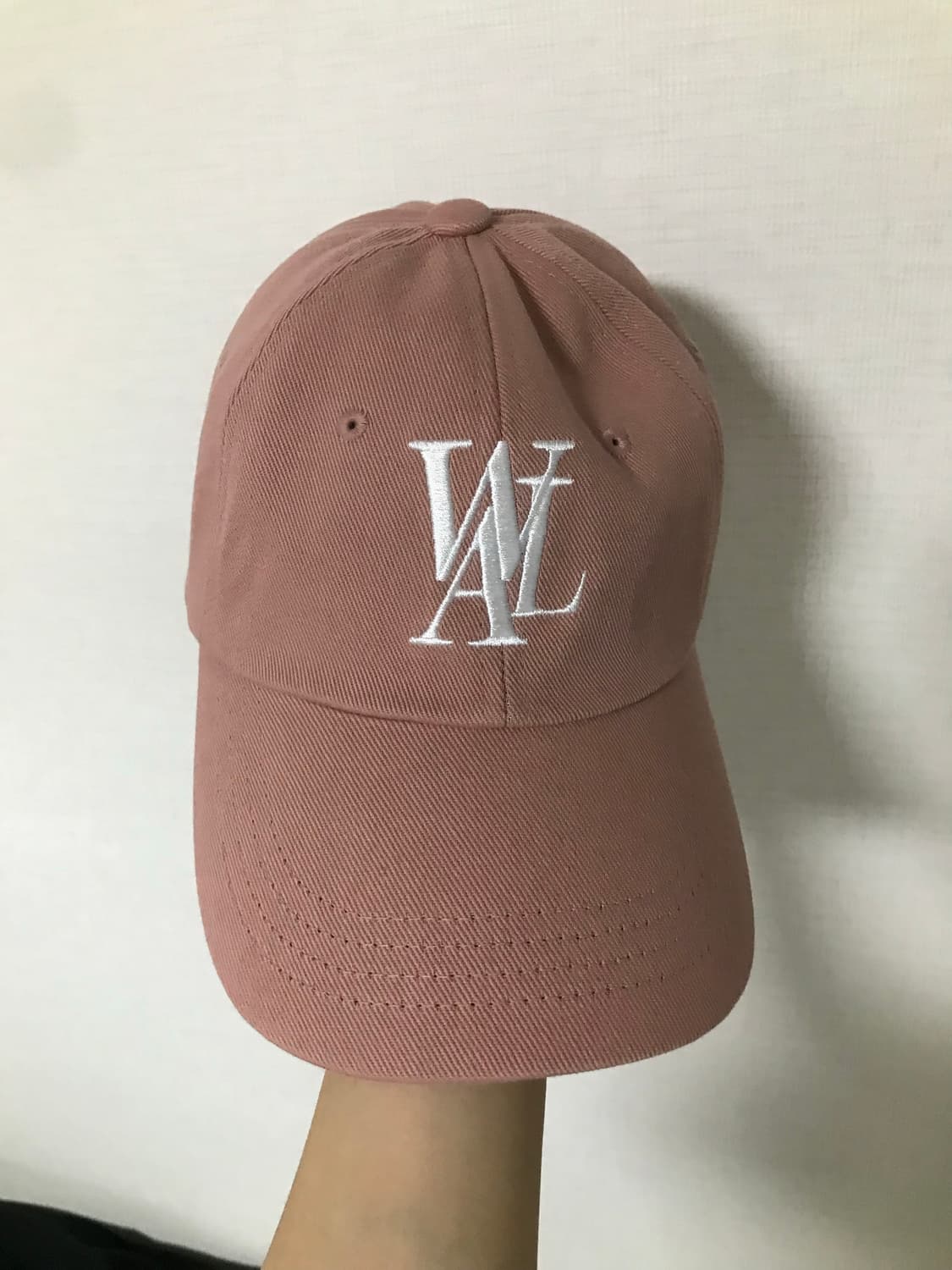 우알롱 시그니처 로고 볼캡 상품이미지2