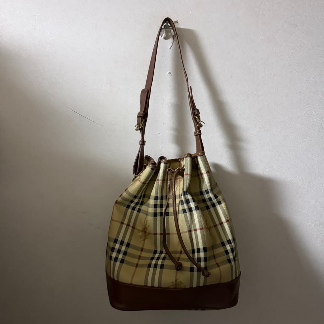 빈티지 버버리 노바체크 복조리 숄더백 상품이미지10