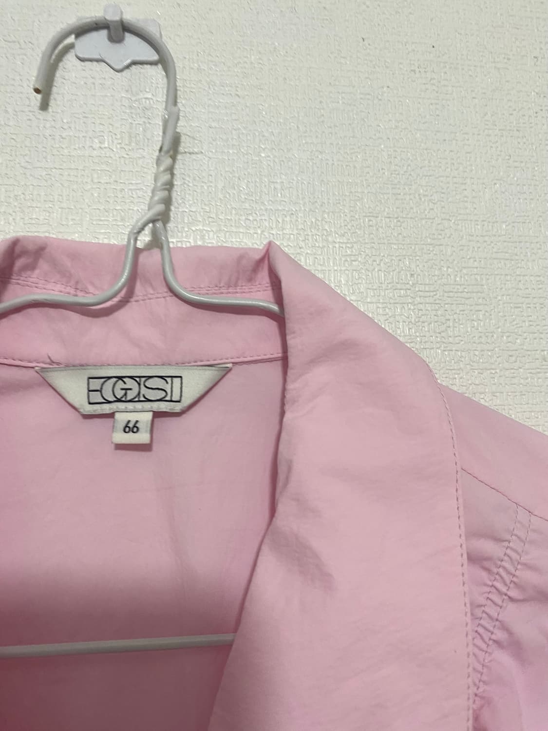 에고이스트 셔링 포인트 슬림 투웨이 집업 블라우스 25SS 상품이미지5