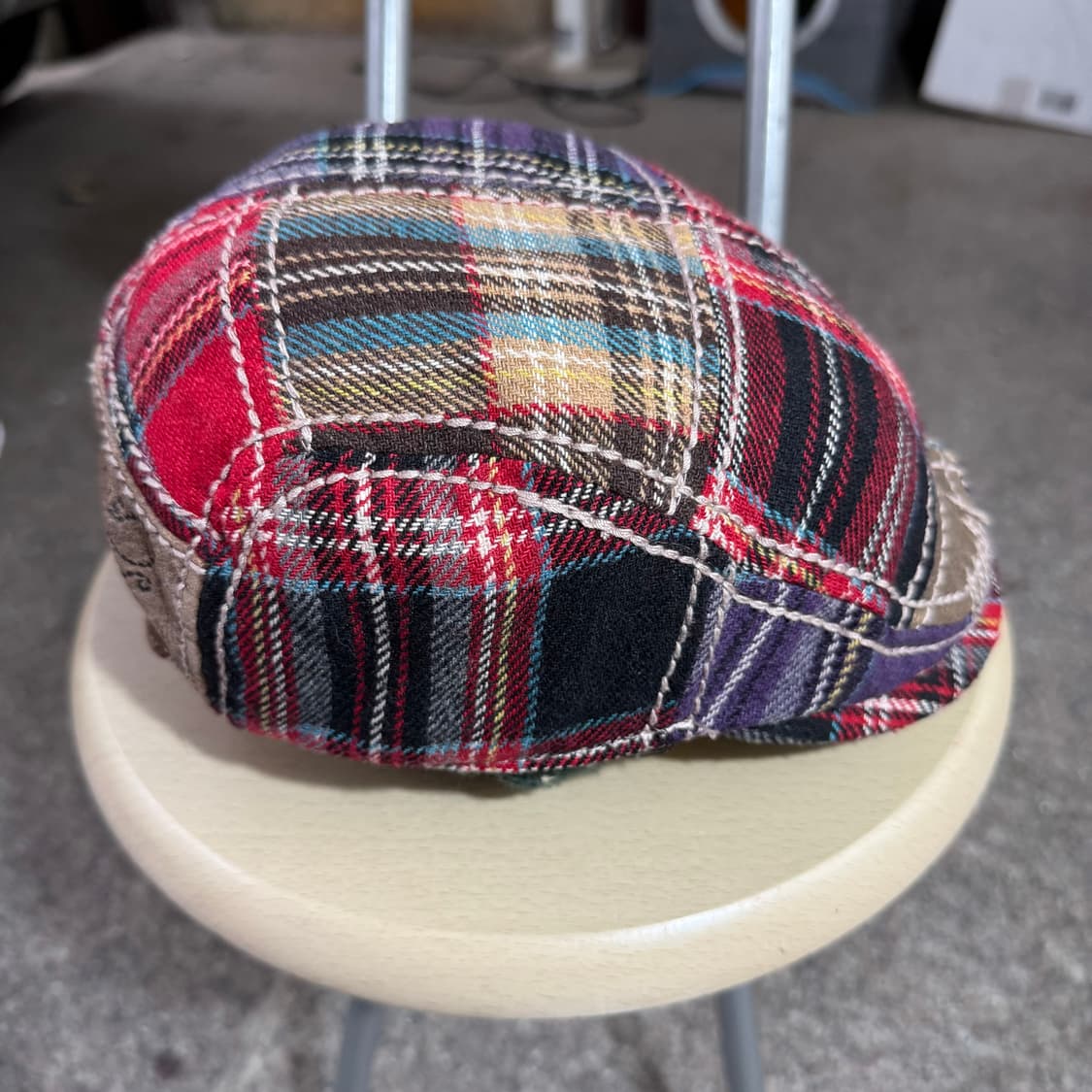 트루릴리전 로고 패치워크 헌팅캡 상품이미지3