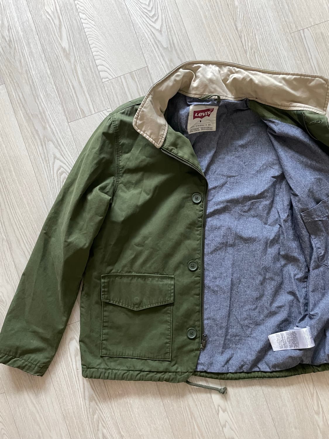 Levi’s 빈티지 올리브 야상 밀리터리 자켓 상품이미지4