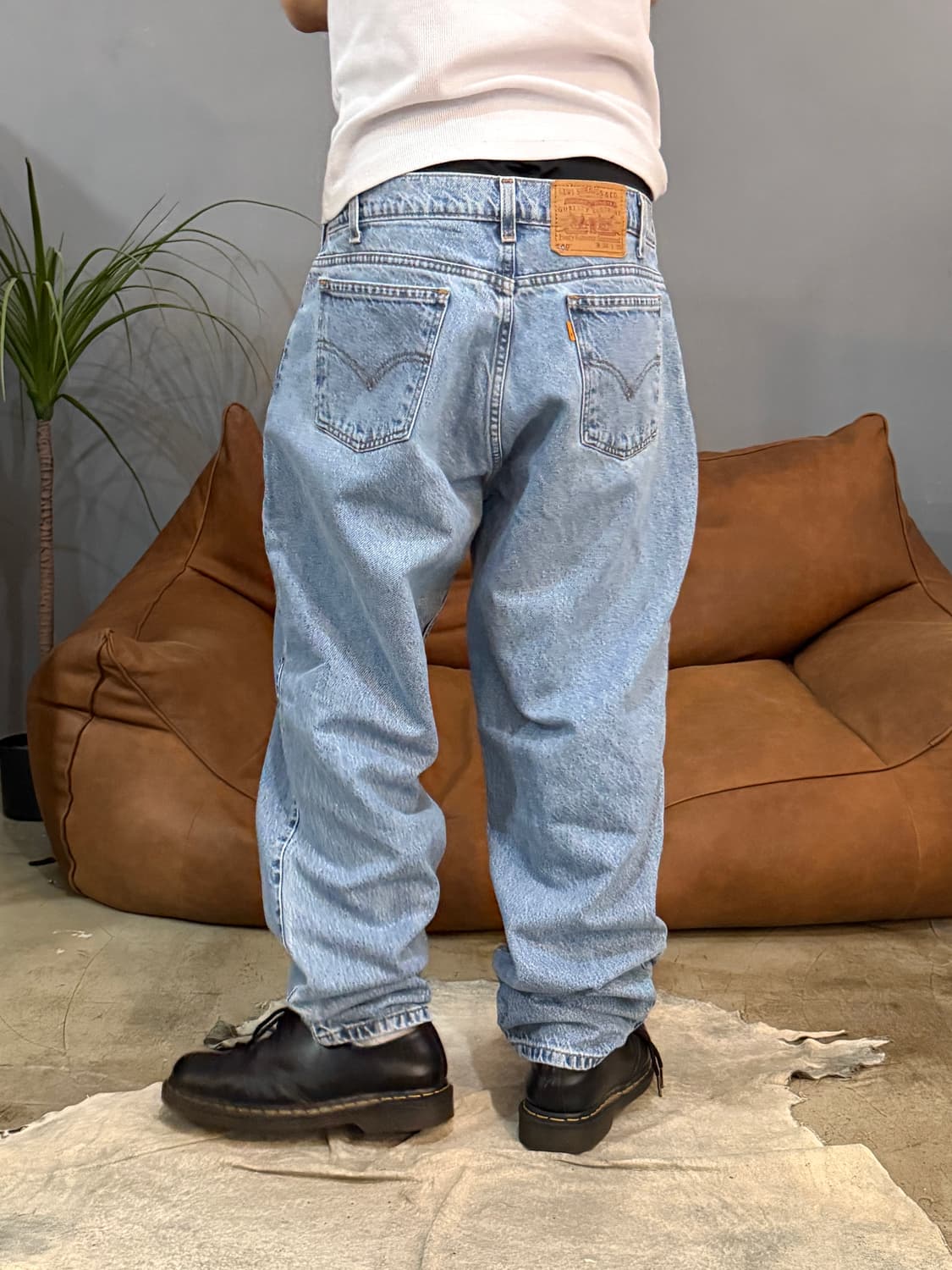 90's MADE IN USA 🇺🇸 리바이스 560 루즈 테이퍼드 상품이미지2