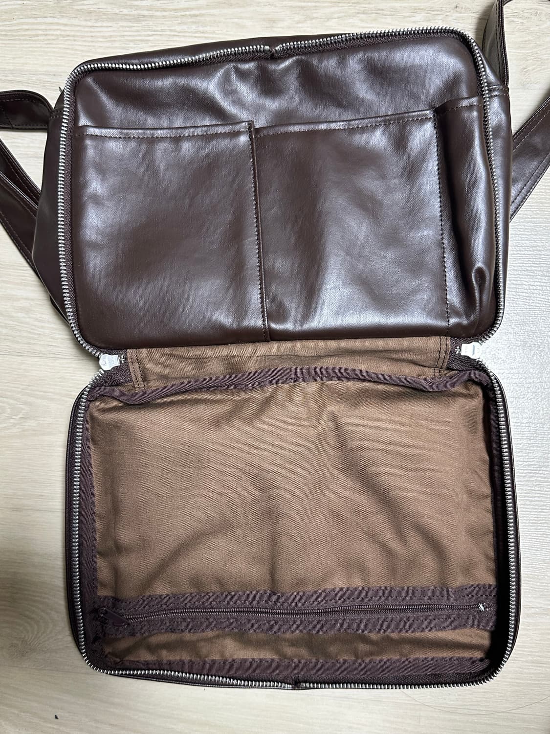 PORTER 요시다 포터 프리스타일 숄더백 L 다크 브라운 상품이미지6