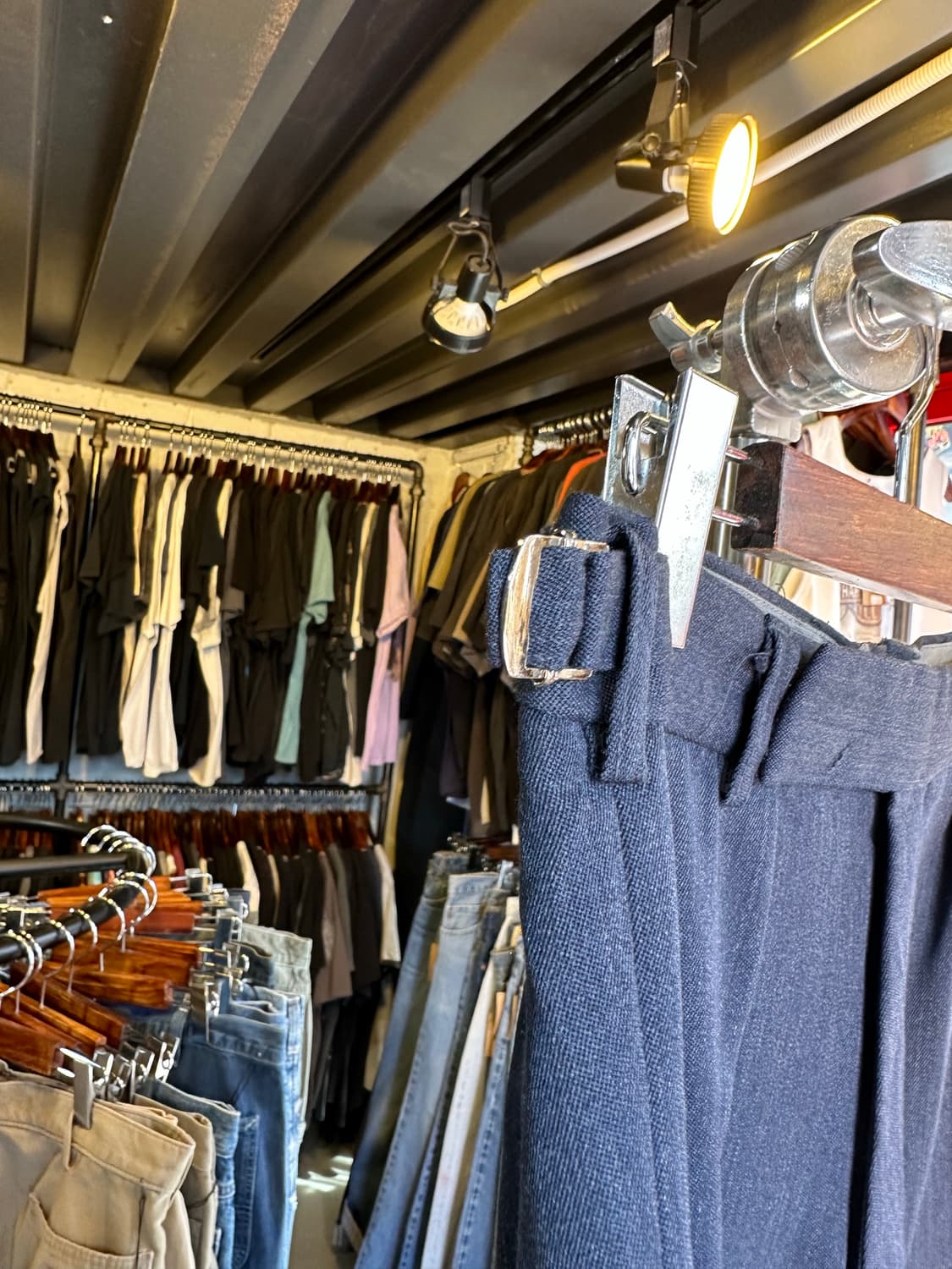 Old 영국군 British RAF 밀리터리 원턱 드레스 슬랙스 팬츠 상품이미지7