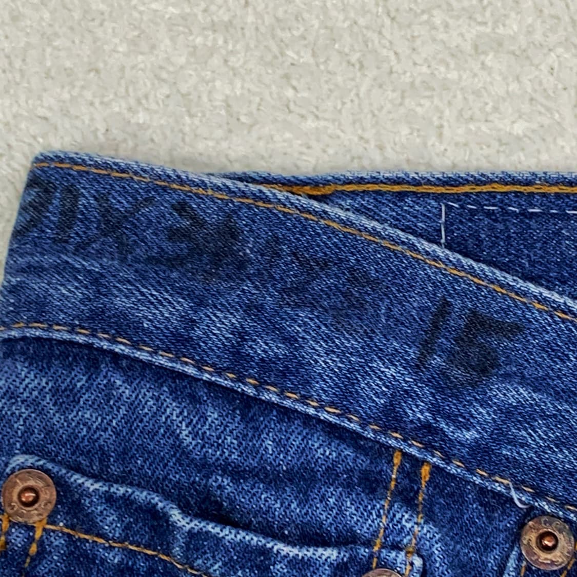 [32] 80's 리바이스 501 데님팬츠 26501-0158 상품이미지5