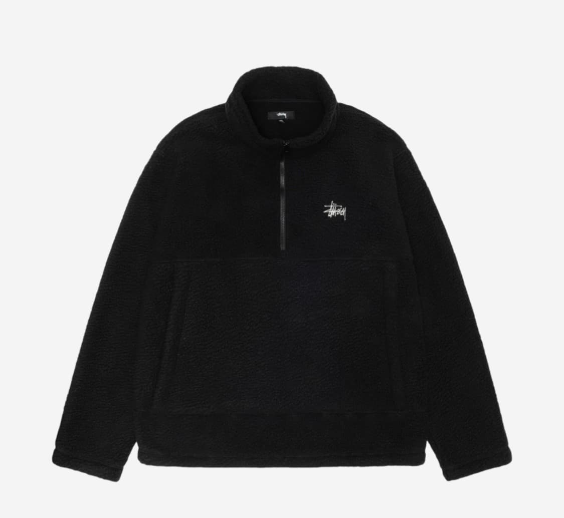 Stussy 스투시 폴라 플리스 하프 집 (L) 상품이미지1