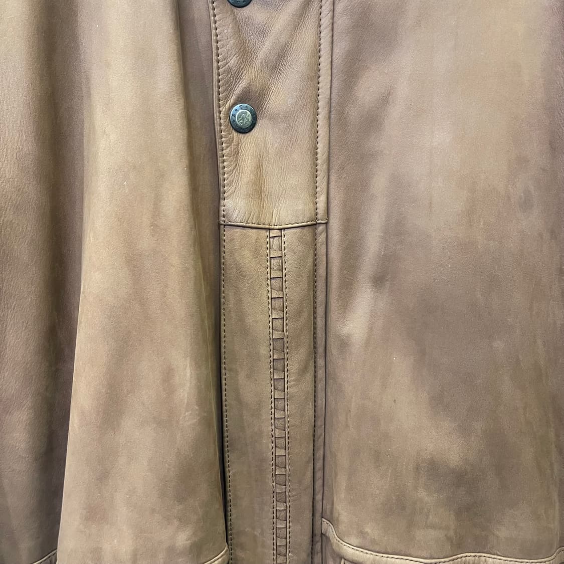 Vintage TORRAS 레더 카코트 상품이미지4