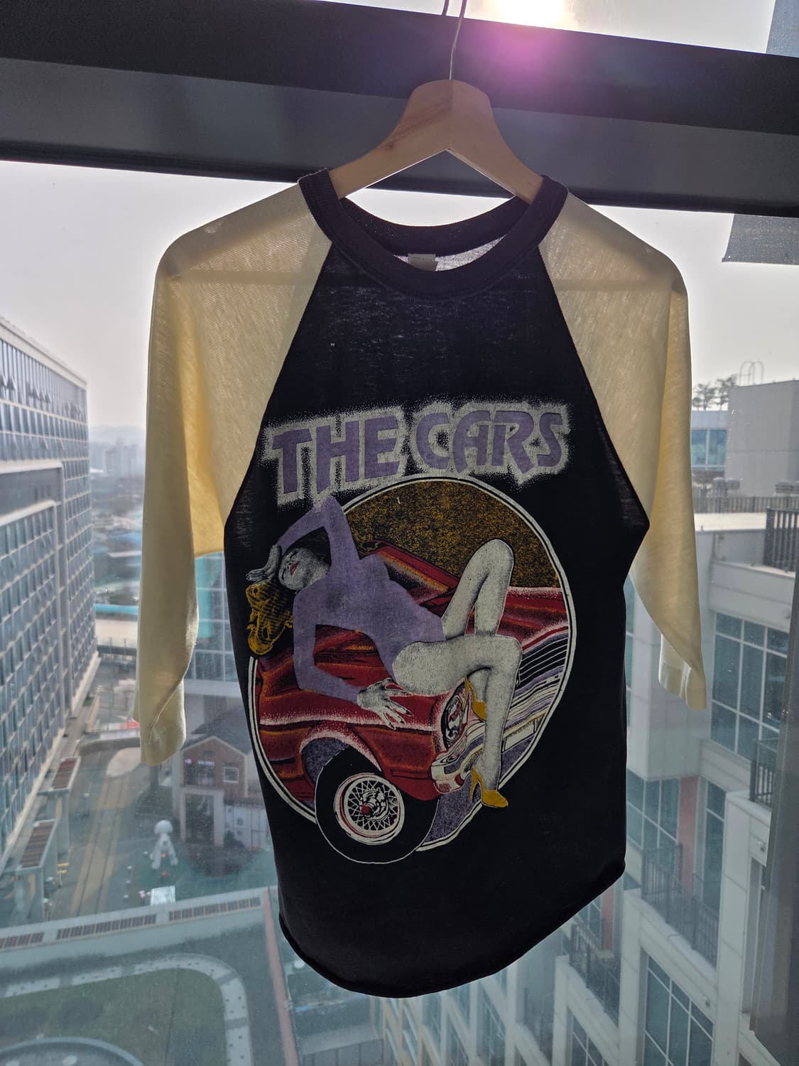 밴드 'The Cars' 5부 티셔츠 상품이미지2