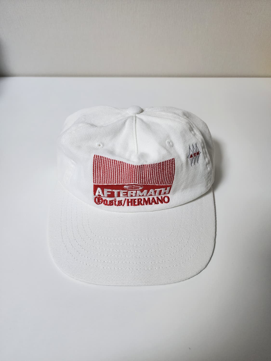 애프터매스 AFTERMATH 시가 5 패널 볼캡 오프 화이트 상품이미지1