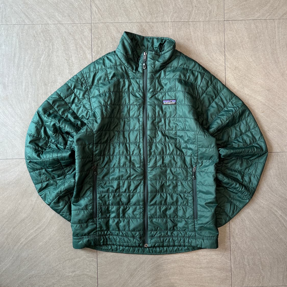 파타고니아 정품 나노 퍼프 그린 자켓  상품이미지1