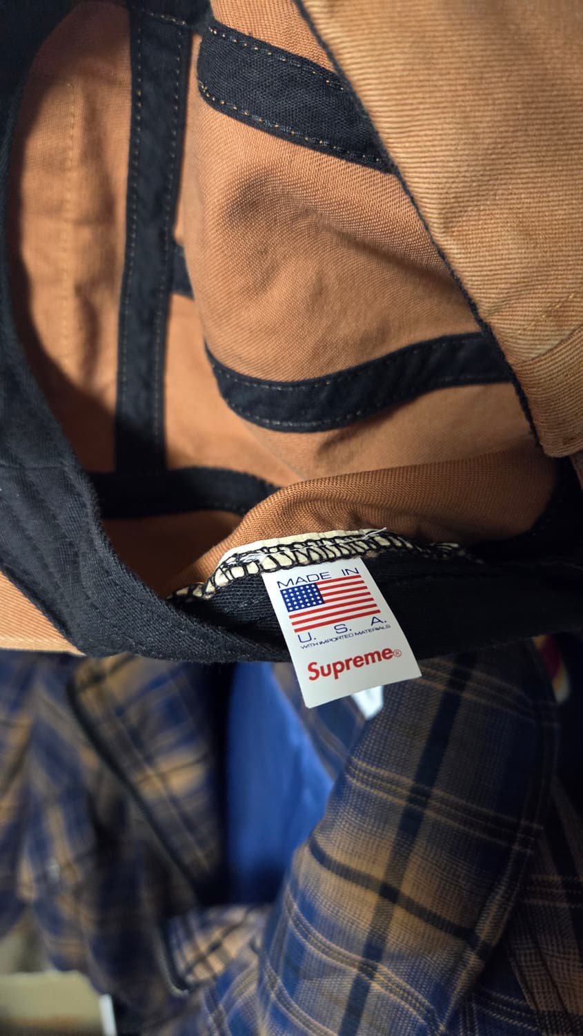 슈프림 캠프캡 23SS 브라운 상품이미지3