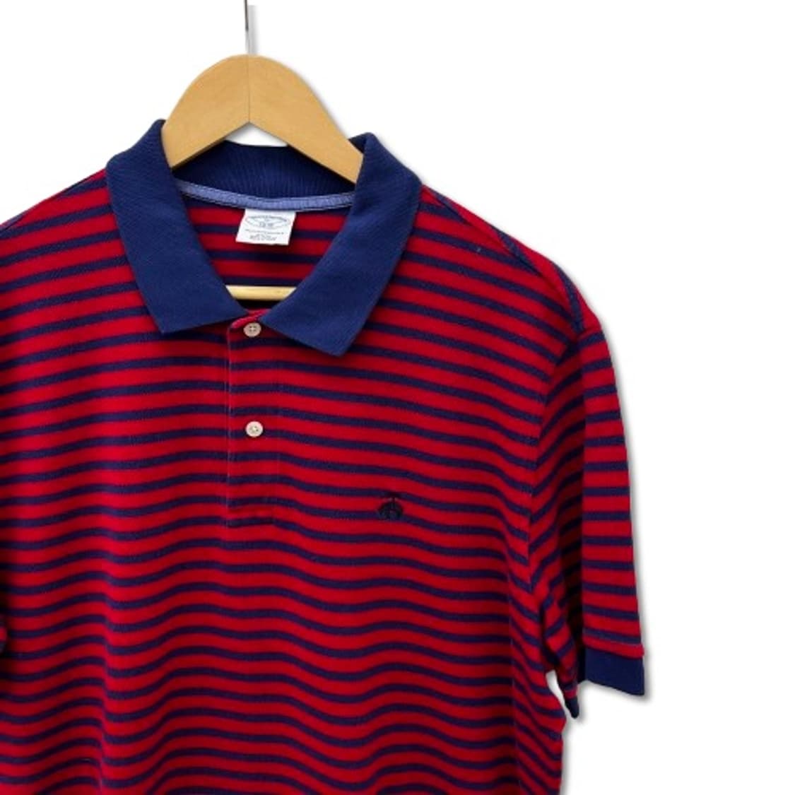 브룩스 브라더스 스트라이프 반팔 카라 티셔츠 상품이미지4