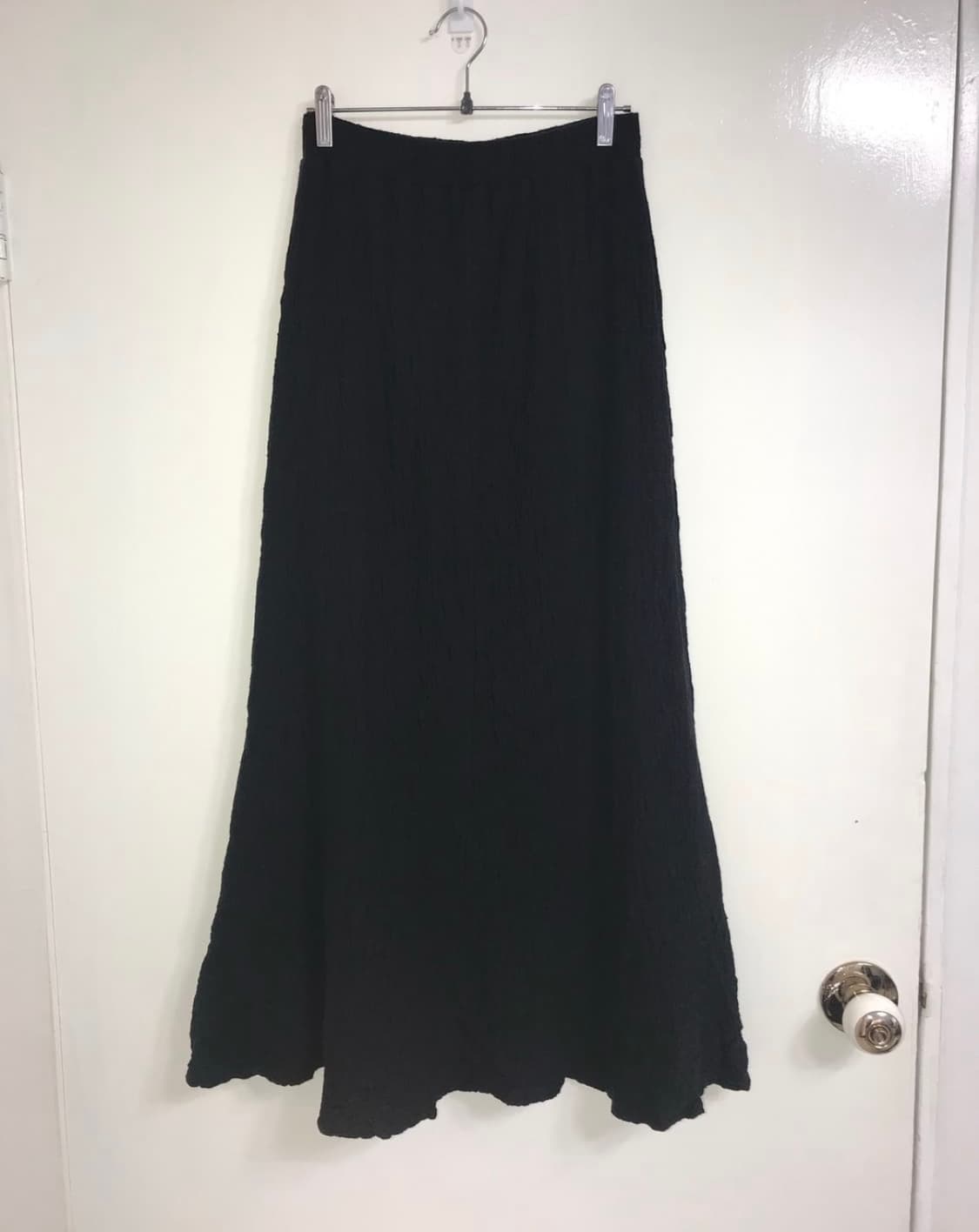 winkle black skirt 상품이미지1