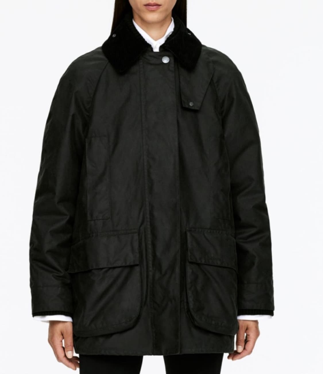 아르켓X바버 왁스 자켓 XS 상품이미지4