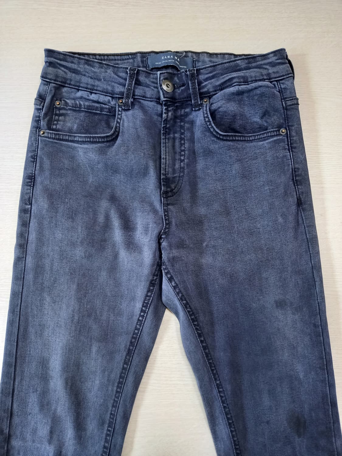 28 ZARAMAN 스판스키니 진청 28-877 상품이미지3