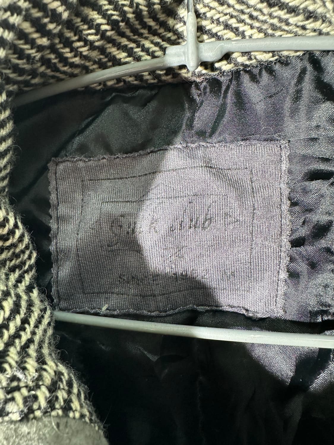 gulk club 헤링본 울 블루종 자켓 상품이미지4