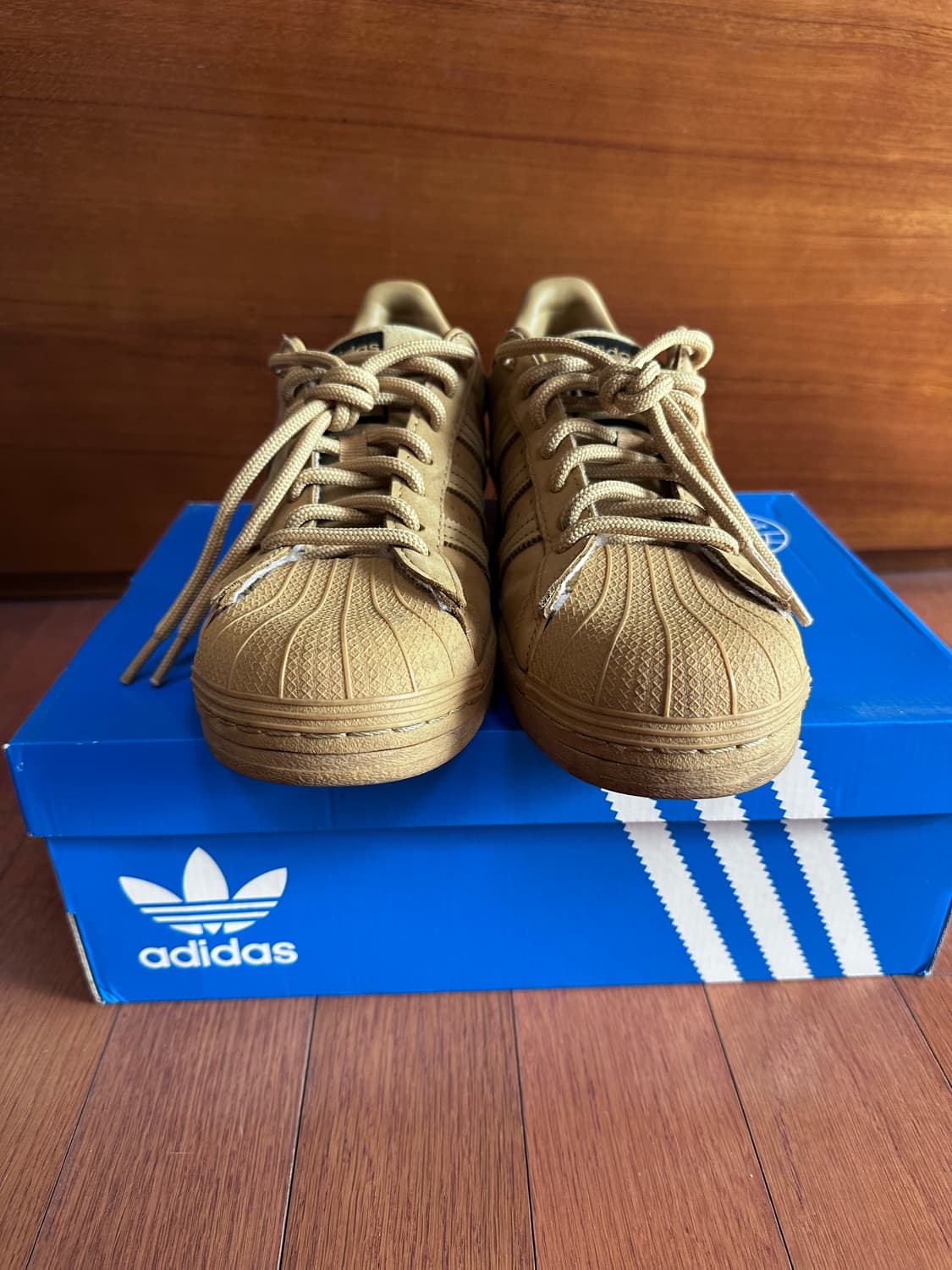 [280] 아디다스 슈퍼스타 골든 베이지 된장 상품이미지3