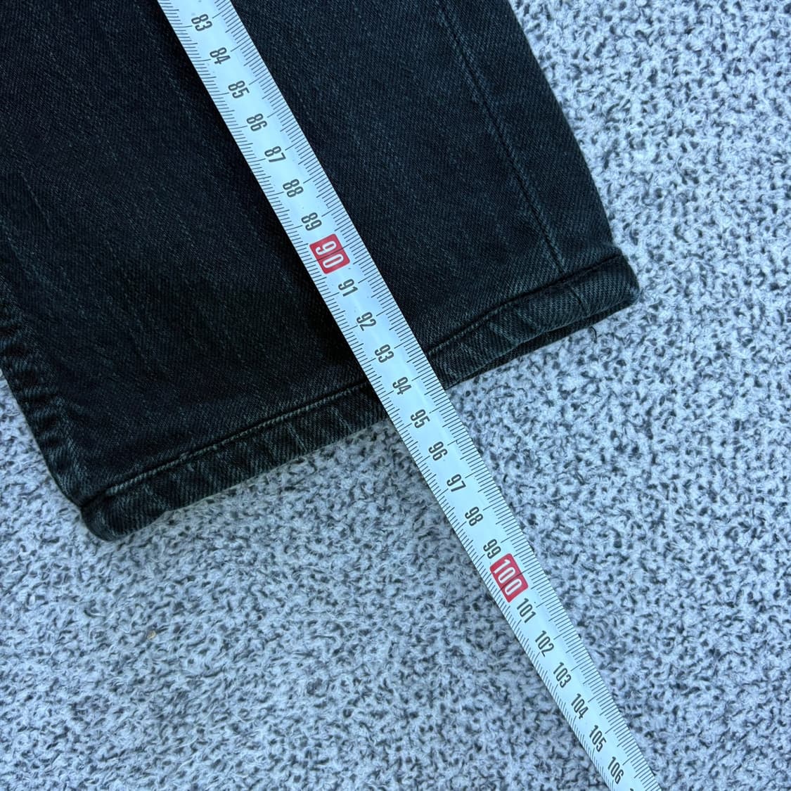 W30 리바이스 흑청 데님 팬츠 0421J 상품이미지8