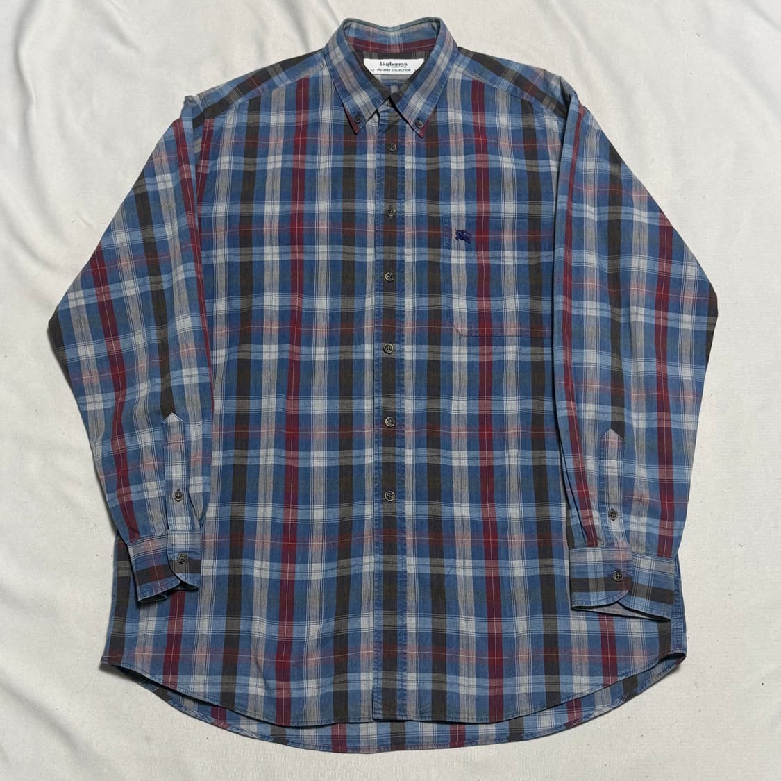 M 버버리 블루 노바체크 셔츠 상품이미지2