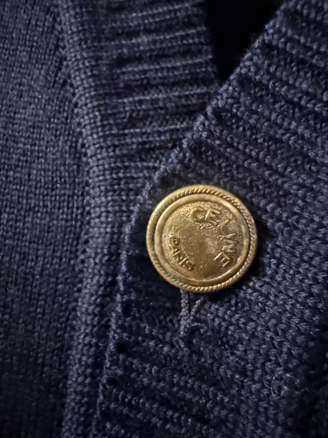 CELINE 올드셀린 빈티지 가디건 상품이미지2