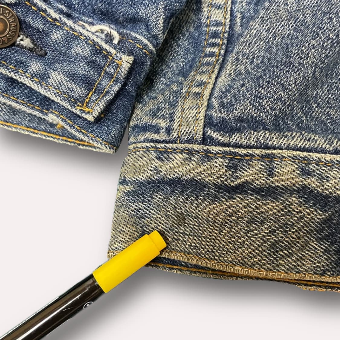 90s levi's buffalo trucker jacket xl 상품이미지8