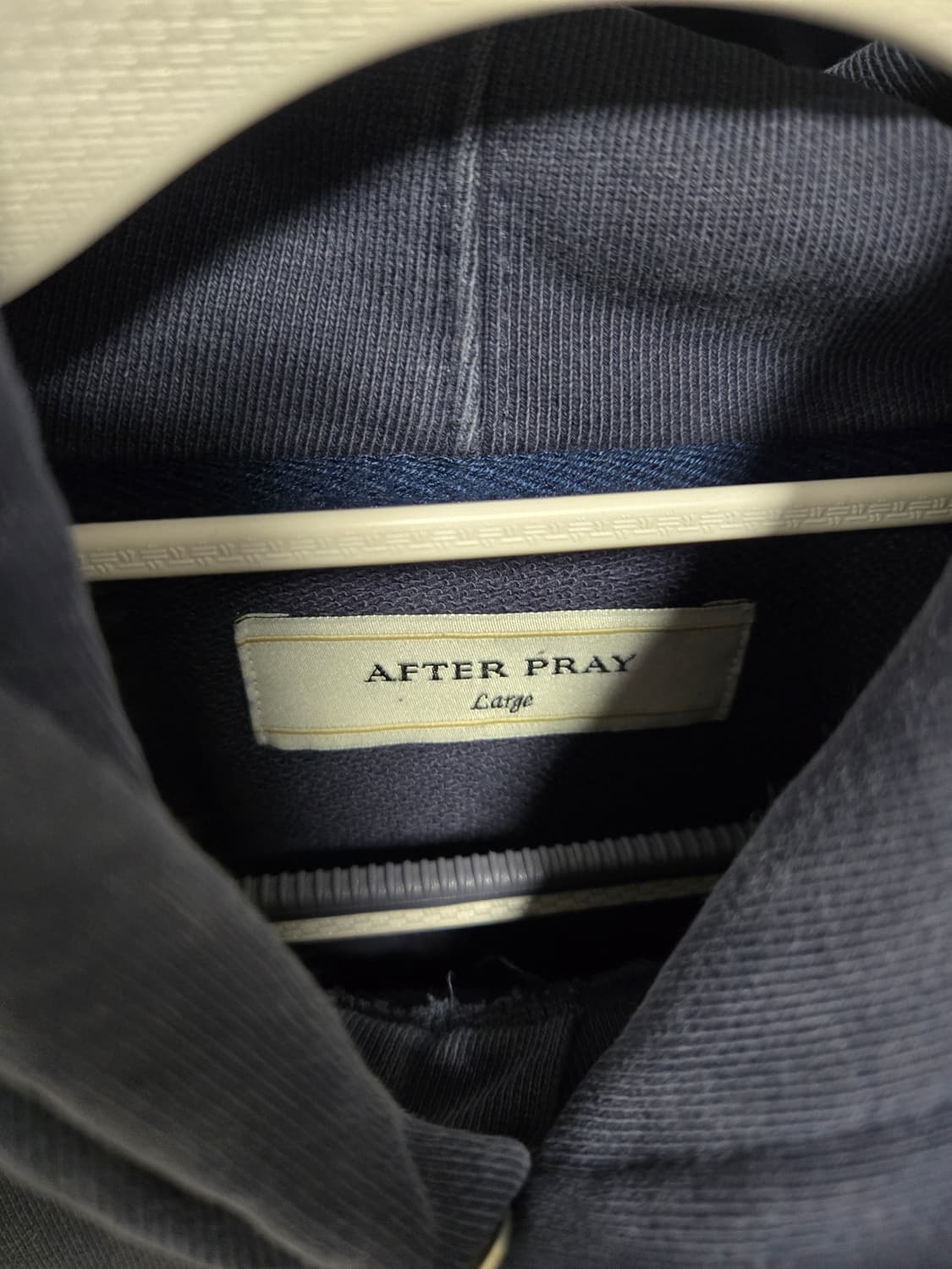 AFTER PRAY 크리에이터 후드티 L 네이비 상품이미지2