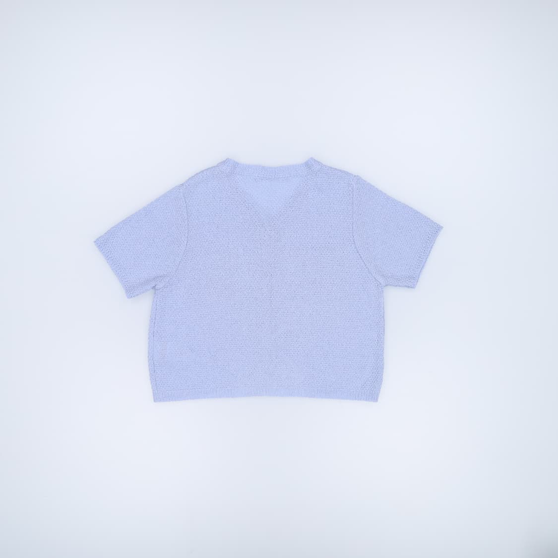 S 에잇세컨즈 여성 부클 반팔니트 0421H1 상품이미지2