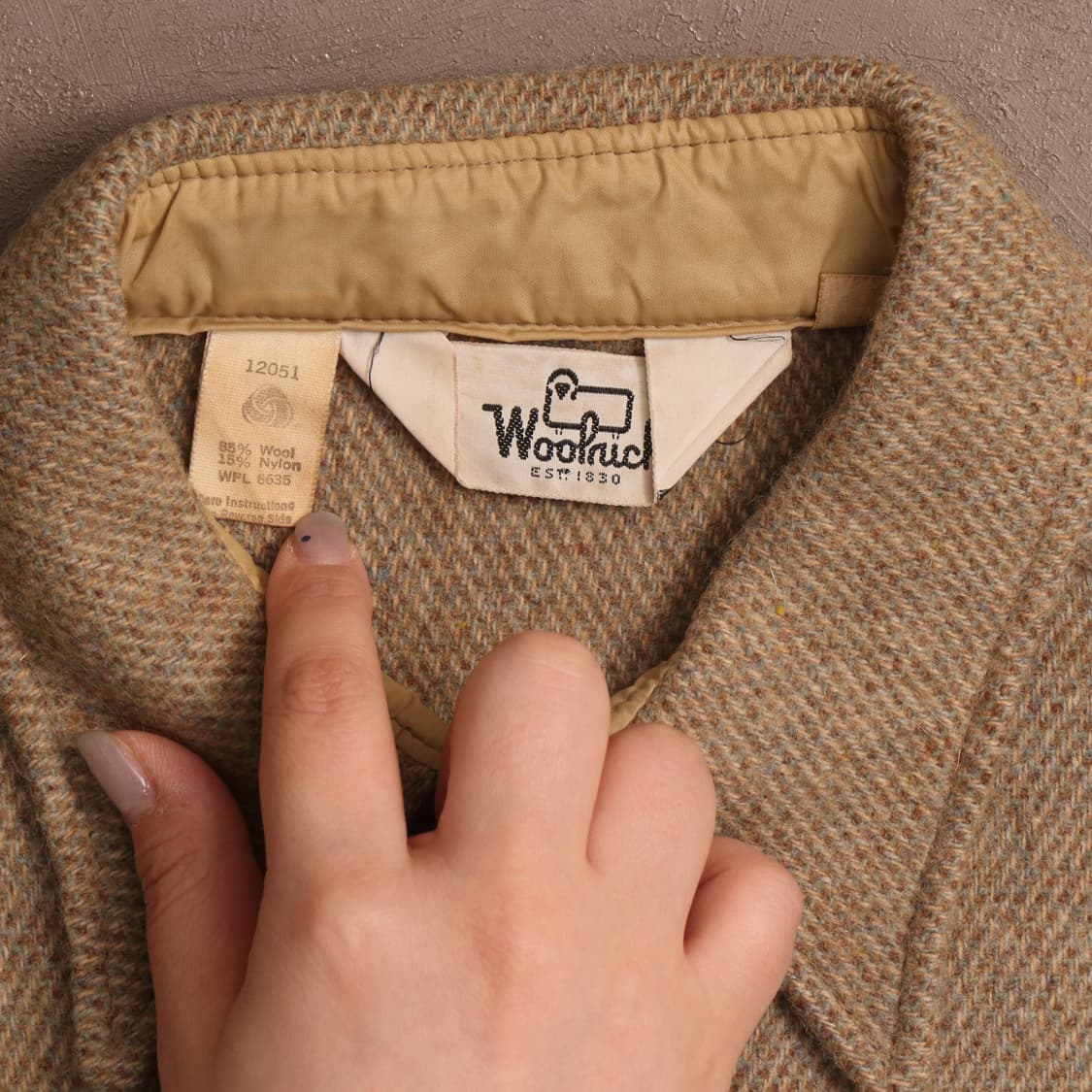 90's 울리치 USA 울 셔츠 A1391 상품이미지3