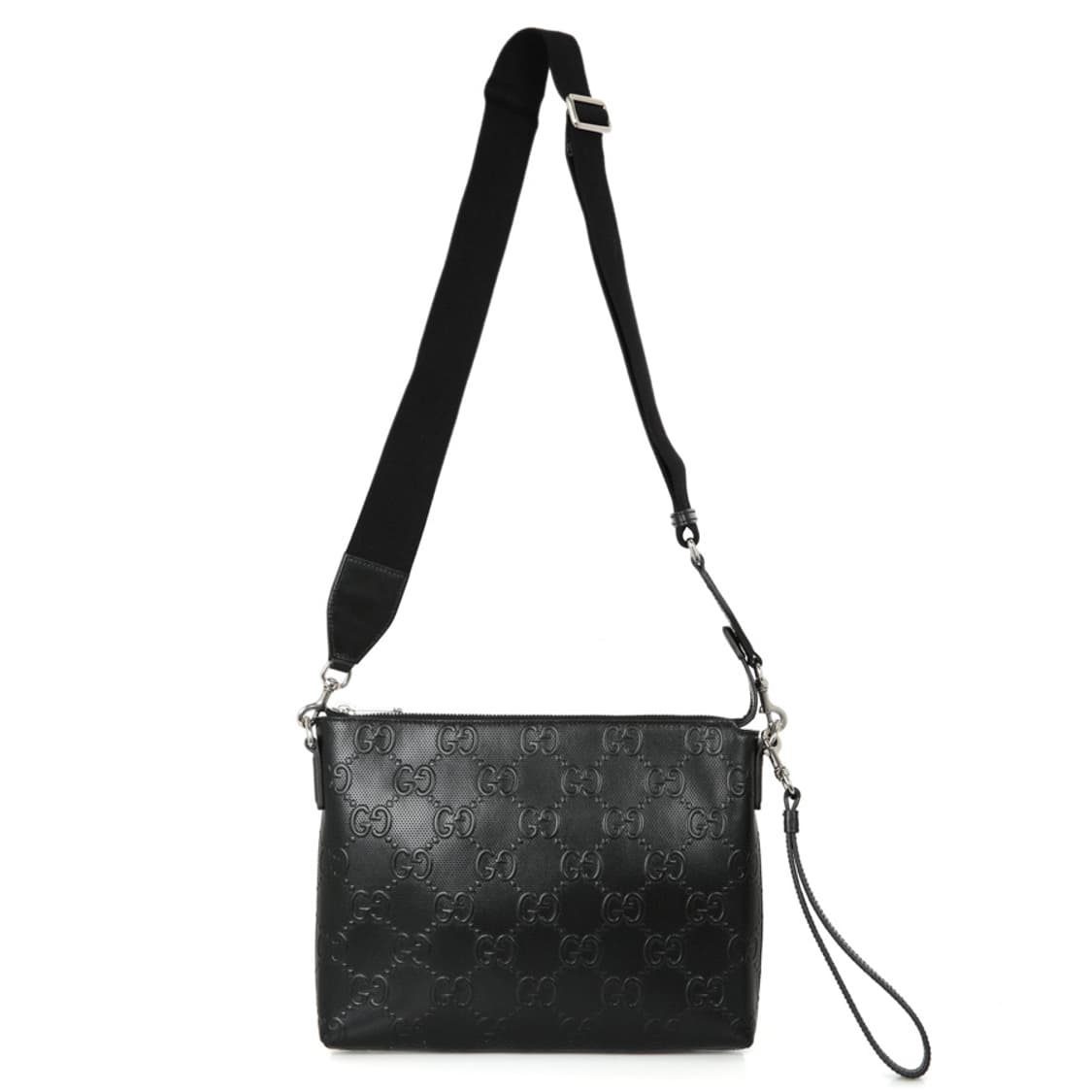 구찌 자이언트 점보 크로스백 GG 블랙 클러치 696009 상품이미지2