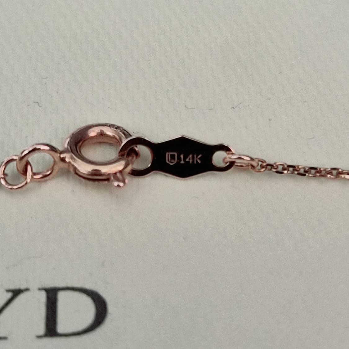 로이드 플라워 14k 목걸이 상품이미지3