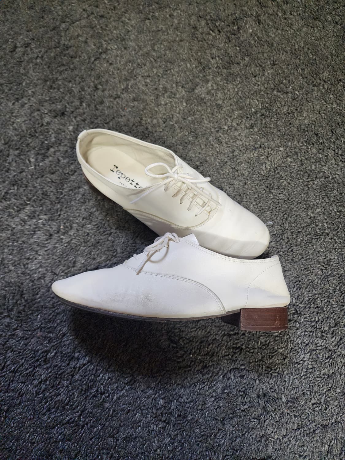 레페토 화이트 옥스포드 37 1/2 사이즈  상품이미지1