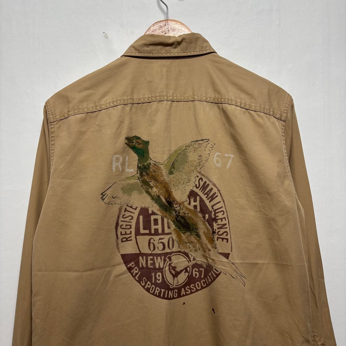 폴로 랄프로렌 베이지 청둥오리 워크셔츠 상품이미지4