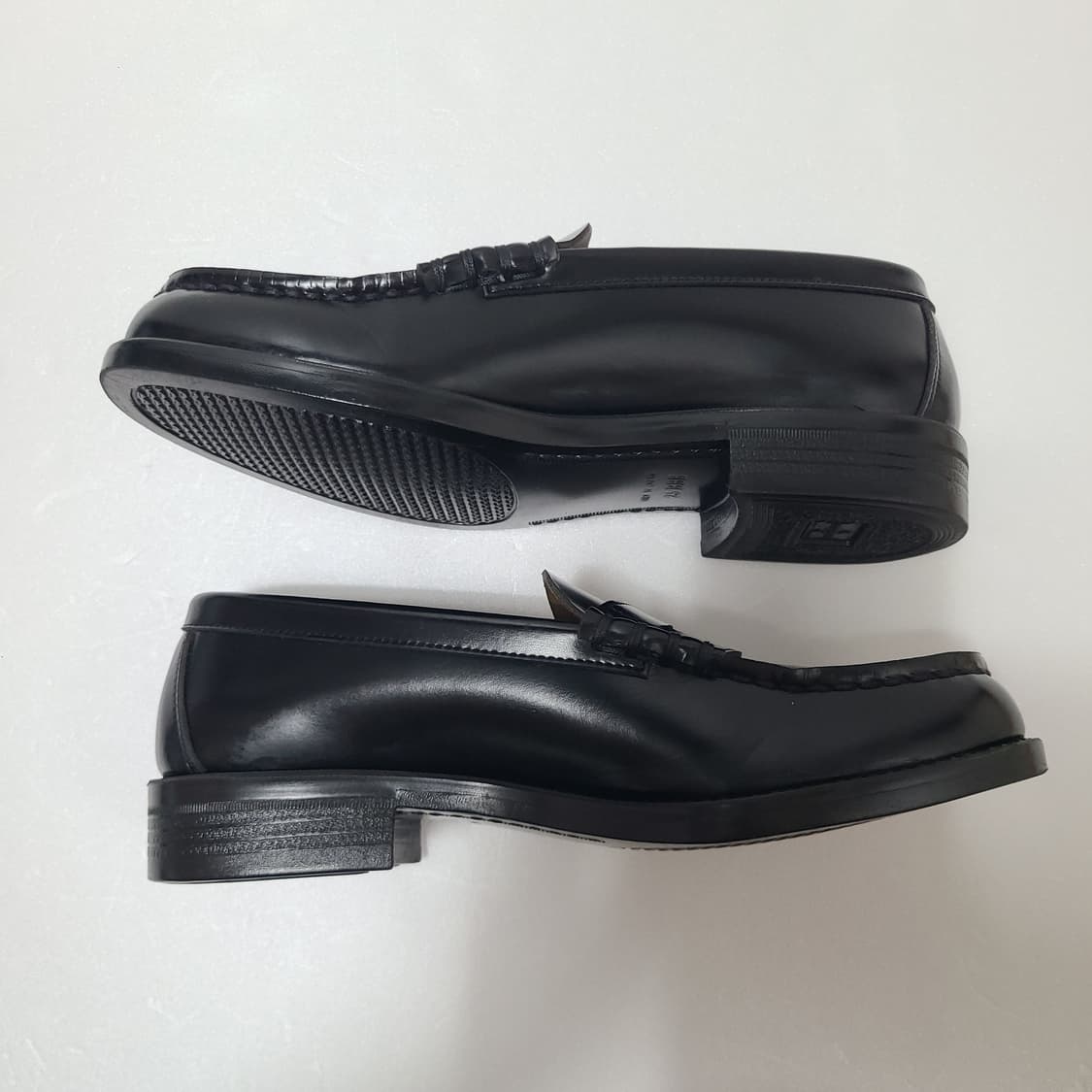 (250~255) 하루타 페니 로퍼 남성 블랙 구두 상품이미지5